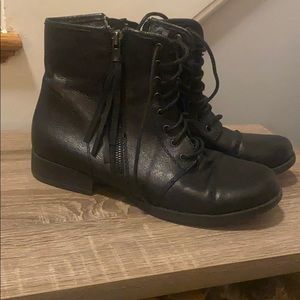 Leather Steve Madden boots